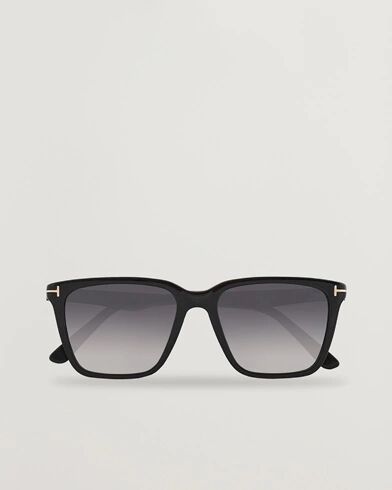 Tom Ford Garrett Sunglasses Shiny Black/Gradient Smoke