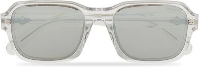 Moncler Lunettes Icebridge Sunglasses Crystal/Smoke Mirror