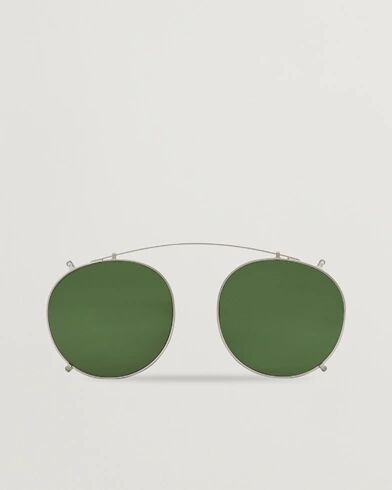 TBD Eyewear Clip-ons Silver/Bottle Green