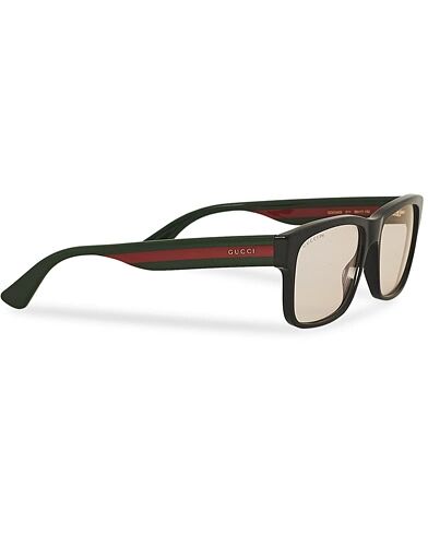 Gucci GG0340S Photochromic Sunglasses Shiny Solid Black