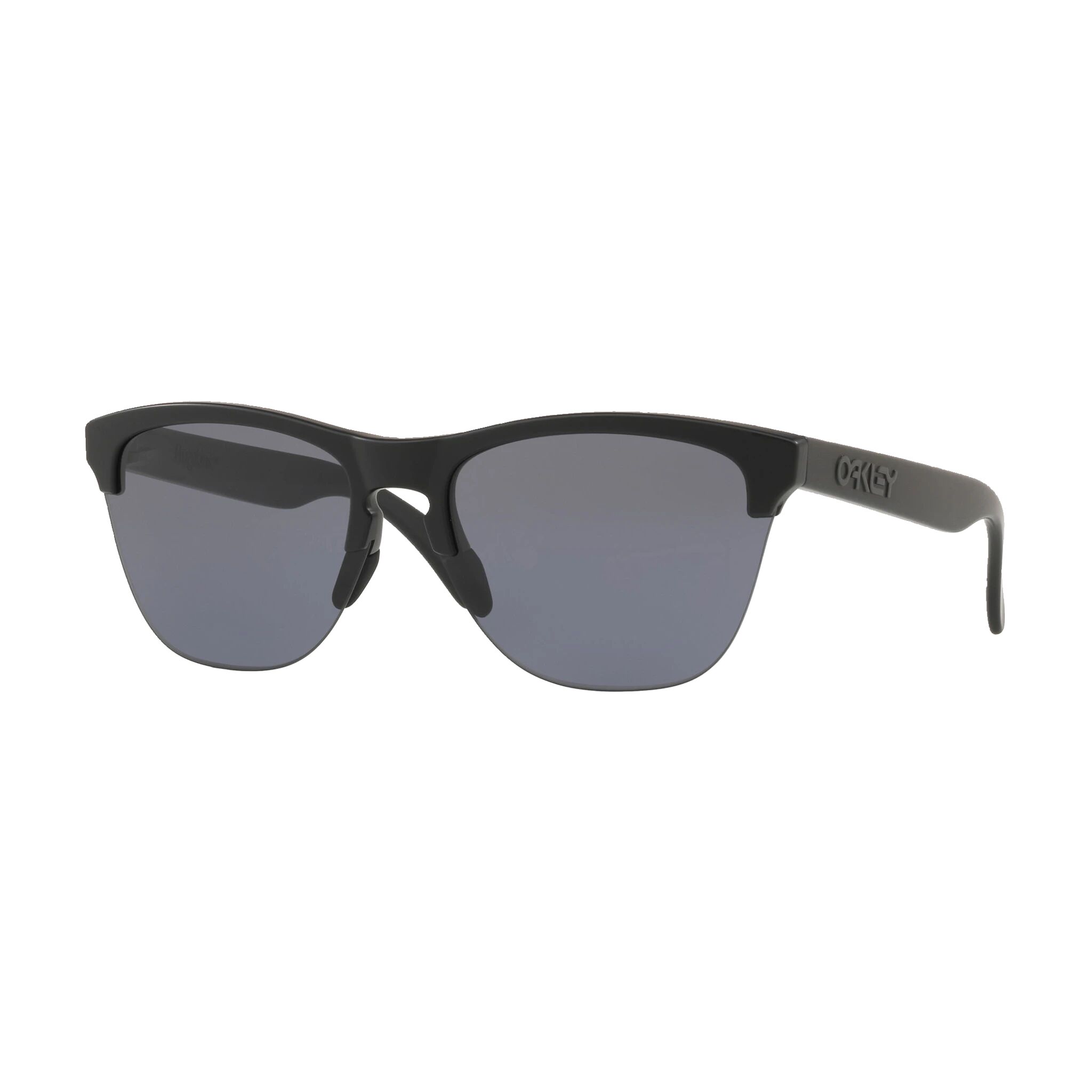 Oakley Frogskins Lite Matte Black w/ Grey 18/19, solbrille, unisex STD Black w/ Grey