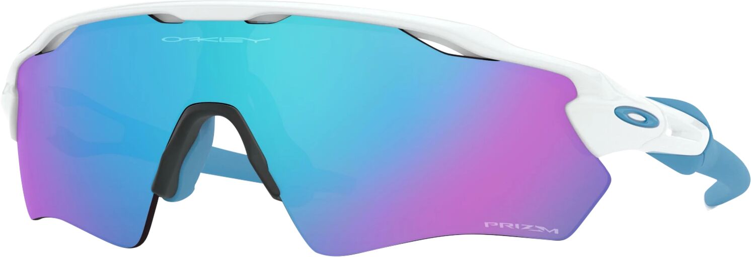 Oakley Radar EV XS PolWhite w/PRIZM Sapph, multisportbrille junior One Size POLISHED WHITE PRIZM