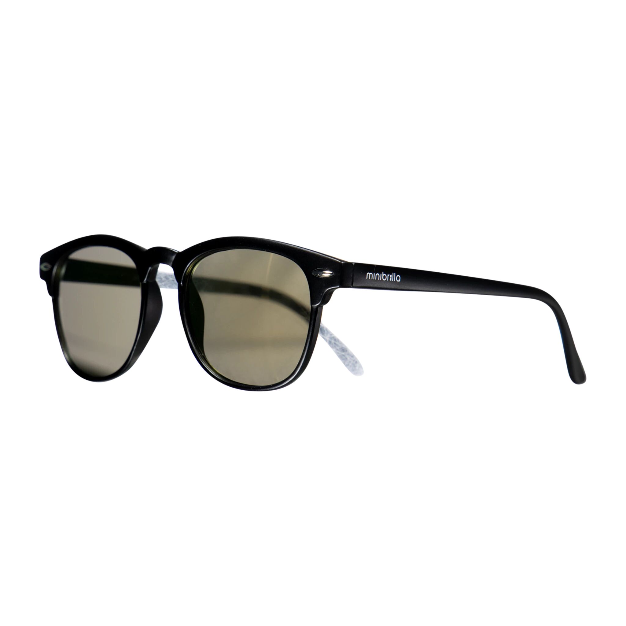 Minibrilla, solbrille for små barn M Black/Green lense