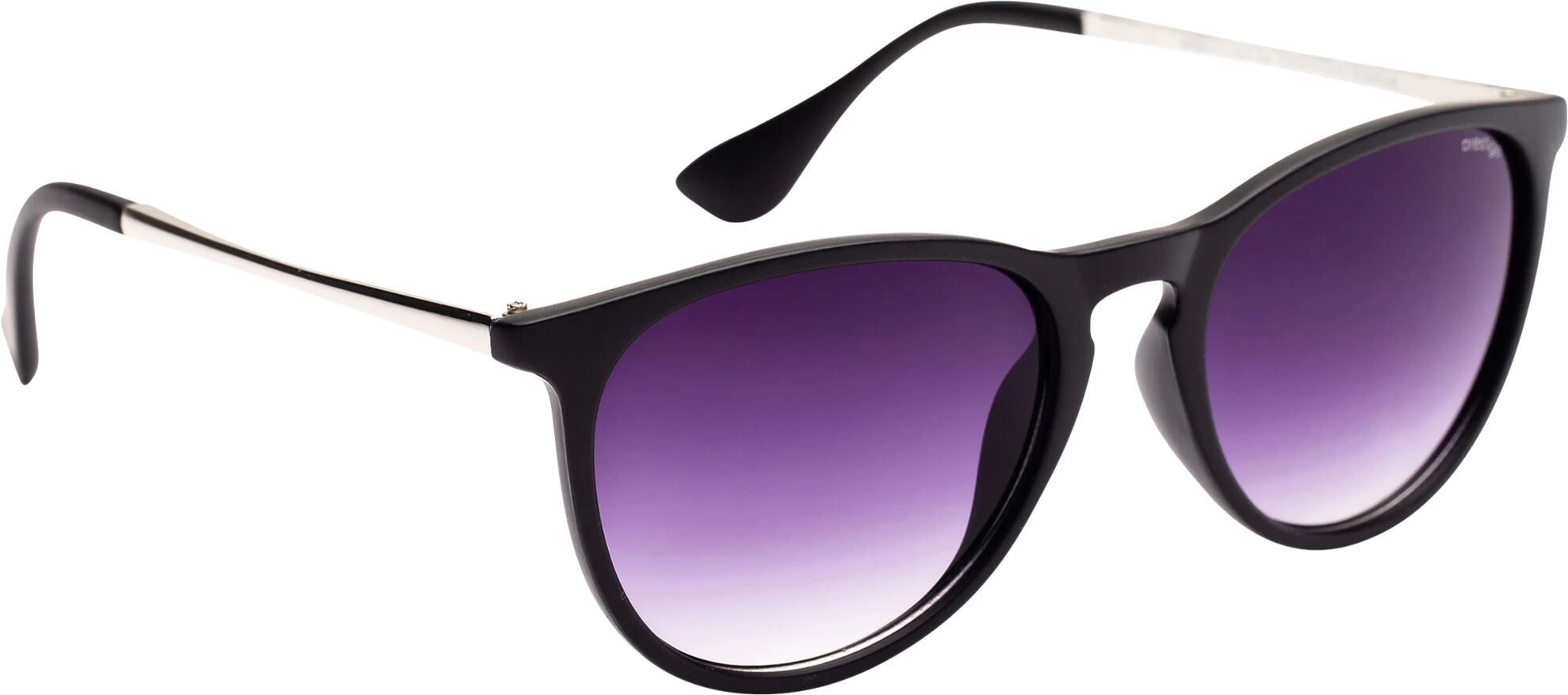 Prestige P5 Matt Black Oval, solbrille, dame One Size Matt Black