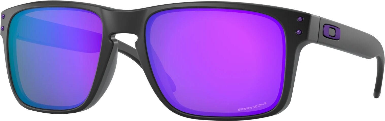 Oakley Holbrook Matte Black w/ PRIZM Violet, solbrille unisex One Size MATTE BLACK PRIZM VI