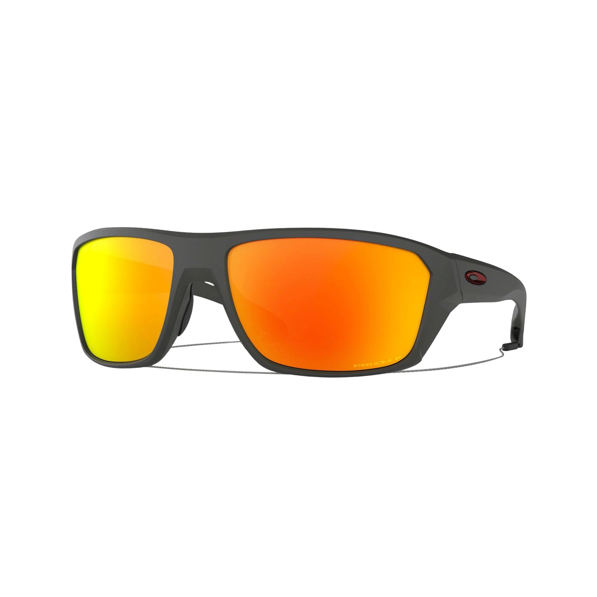 Oakley brSplit Shot MtHthrGry w/ PRIZM Ruby Pol 18/19, solbrille unisex STD Split Shot MtHthrGry