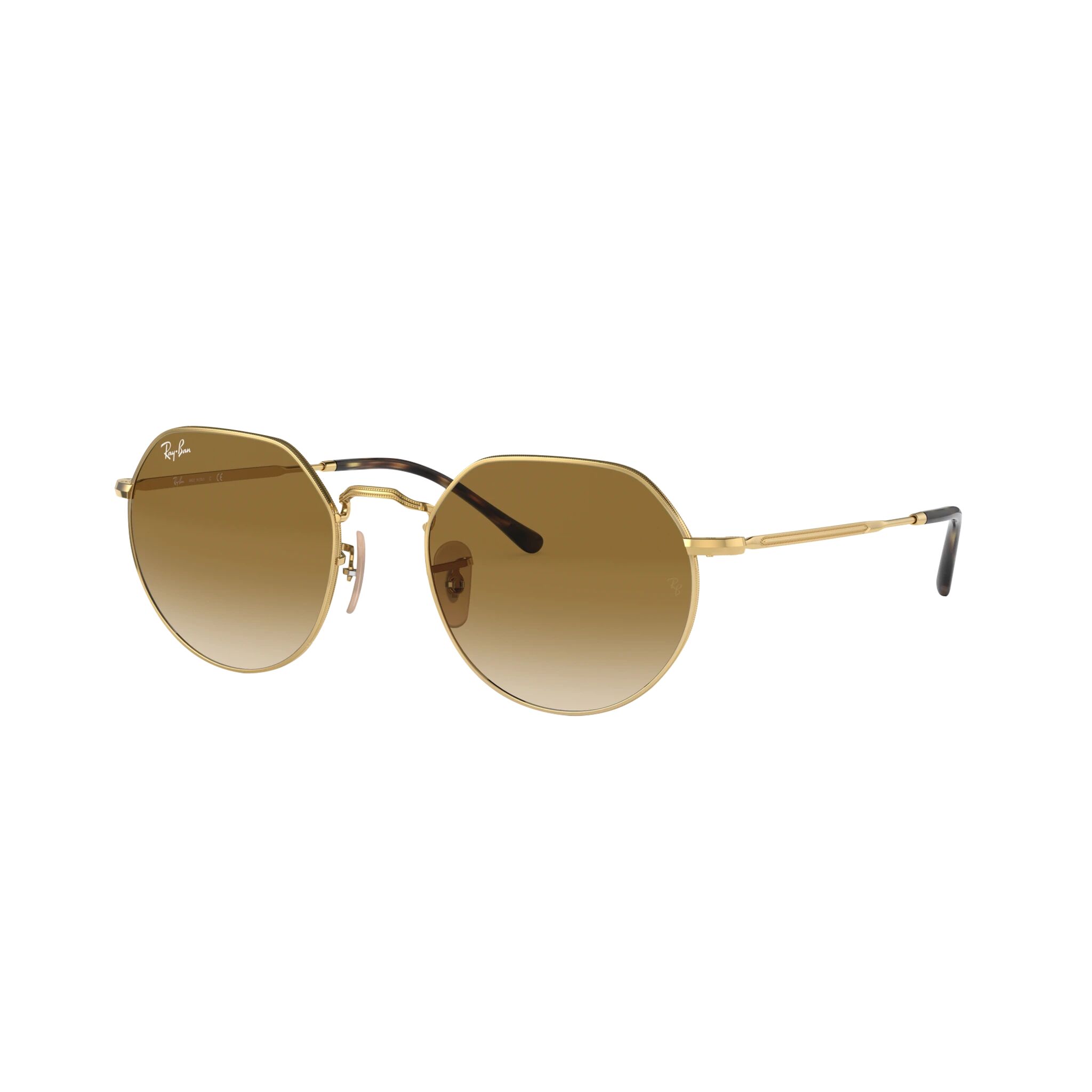 Ray-Ban Jack, solbrille, unisex 53 ARISTA CLEAR GRADIEN