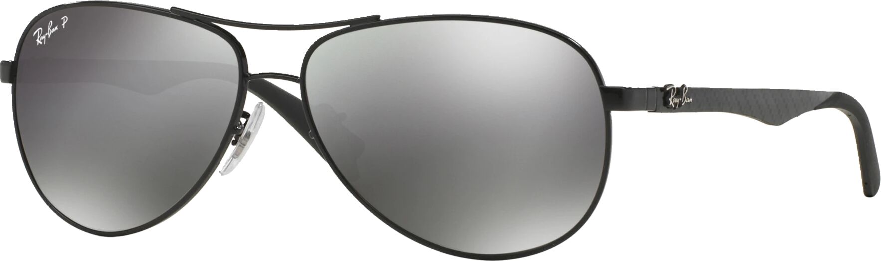 Ray-Ban 0RB8313 002/K7 61, solbriller 61 SHINY BLACK