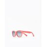 ZY Óculos de Sol Flexíveis com Proteção UV para Menina, Coral