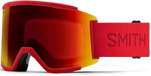 Smith Optics Smith Squad XL Chromapop Máscaras De Esqui (Lava/Sun Red Mirror)