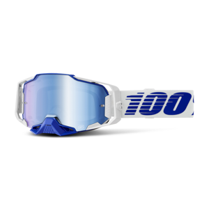 100% Armega Crossglasögon Blå-Mirror Blå Lins