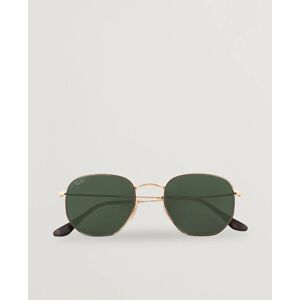 Ray-Ban 0RB3548N Hexagonal Sunglasses Gold/Green