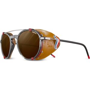 Julbo Legacy Reactiv 2-4 Polarized Shiny Translucent Black/Red/Brown OneSize, Shiny Translucent Black/Red/Brown