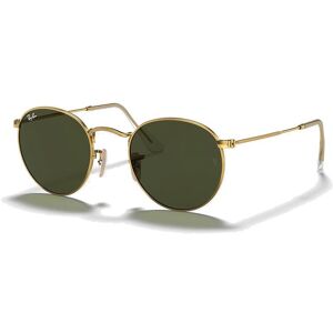 Ray-Ban Round Metal, 53, Golden Black