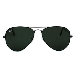 Ray-Ban Sunglasses Aviator 3025 L2823 Black Green G-15 Medium 58mm