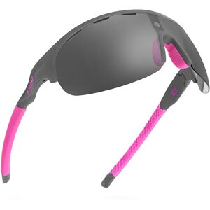 Photochromic Sunglasses for Cycling Siroko K3 PhotoChromic Dark Pink - Size: OSFA