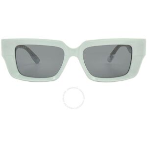 Gucci Grey Rectangular Unisex Sunglasses GG1529S 003 54