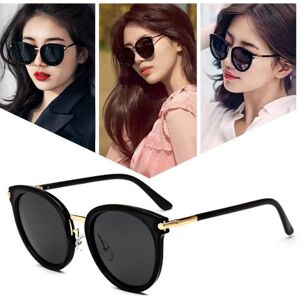 Happy family Fashion Sunglasses Korean Ladies Round Frame Sunglasses Colorful Personality Retro Sunglasses