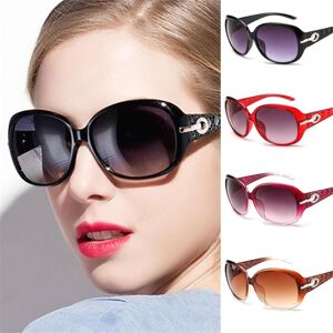 YZ Freeman-73 Women Polarized Sunglasses Retro Big Round Frame Brand Design Black Luxury Ladies Driving