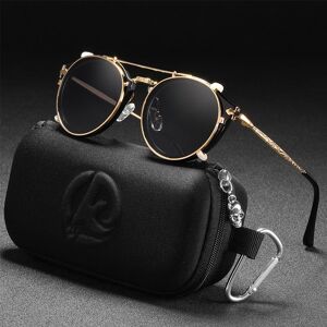 AWGSEE Vision Fashion Retro Sunglasses for Men Women Vintage Round Glasses Luxury Men Sunglasses Small Cool Style Lunette Soleil Homme UV400