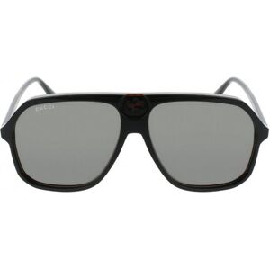 Gucci Aviator Style Acetate Sunglasses black