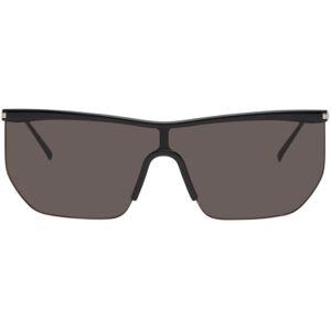 Saint Laurent Black SL 519 Mask Sunglasses - 001 Black - Size: UNI - female