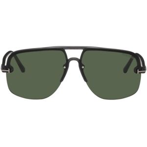 TOM FORD Gray Hugo Sunglasses  - 20N Shiny Ruthenium - Size: UNI - female