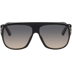 TOM FORD Black Hawkings Sunglasses  - 01B Shiny Black / Gr - Size: UNI - female