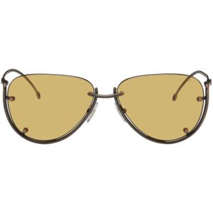 Diesel SSENSE Exclusive Bronze Sunglasses  - Antiqued Copper/Must - Size: UNI - female