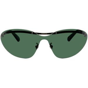 Moncler Silver Carrion Sunglasses  - 14N Silver/Green - Size: UNI - female