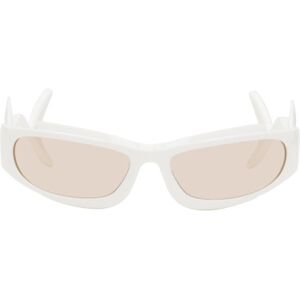 Burberry White Turner Sunglasses  - 300773 Wht/Pale Nude - Size: UNI - female