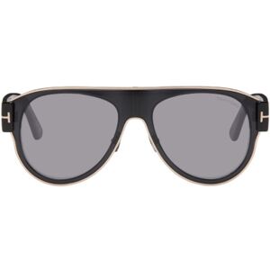 TOM FORD Black Lyle-02 Sunglasses  - 01C BLACK - Size: UNI - male