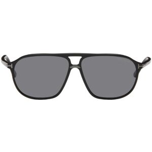 TOM FORD Black Bruce Sunglasses  - SHINY BLACK, POLARIZ - Size: UNI - male