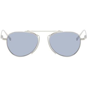 Matsuda Silver M3130 Sunglasses  - PALLADIUM WHITE - Size: UNI - male