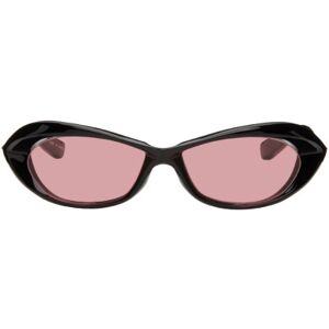 FACTORY900 SSENSE Exclusive Black FA-241 Sunglasses  - 001 RED - Size: UNI - male