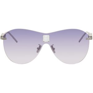 Givenchy Silver 4G Sunglasses  - SHINY PALLADIUM/GR - Size: UNI - male