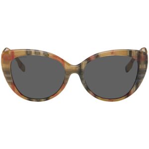 Burberry Beige Check Sunglasses  - 408787 Vintage Check - Size: UNI - female