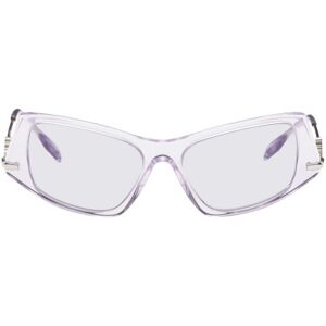 Burberry Purple Geometric Cat-Eye Acetate Sunglasses  - 40951A Lilac - Size: UNI - female