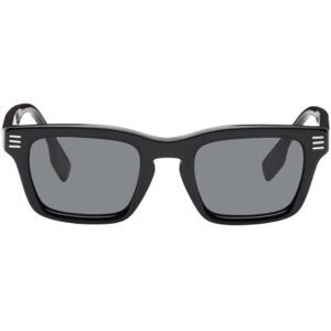 Burberry Black Square Sunglasses  - 300187 BLACK - Size: UNI - male