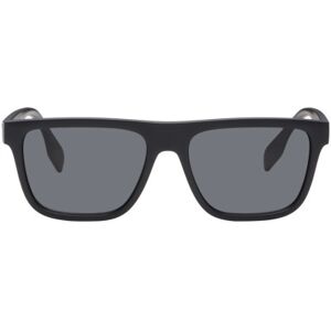 Burberry Black Square Sunglasses  - 346487 MATTE BLACK - Size: UNI - male