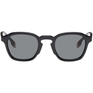 Burberry Black Square Sunglasses  - 300187 BLACK - Size: UNI - male