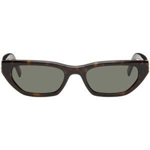 Saint Laurent Tortoiseshell SL M126 Sunglasses  - 002 Havana - Size: UNI - female