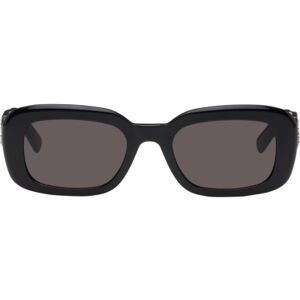 Saint Laurent Black SL M130 Sunglasses  - BLACK-BLACK-BLACK - Size: UNI - male