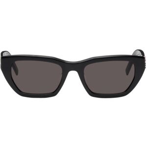 Saint Laurent Black SL M127/F Sunglasses  - BLACK-BLACK-BLACK - Size: UNI - male