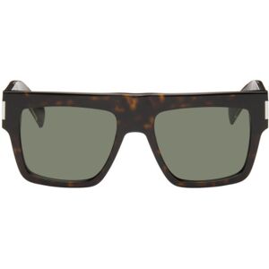 Saint Laurent Tortoiseshell SL 628 Sunglasses  - HAVANA-CRYSTAL-GREY - Size: UNI - male