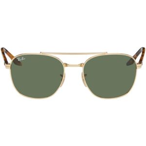 Ray-Ban Gold & Orange RB3688 Sunglasses  - 001/31 Arista - Size: UNI - male