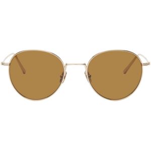 TOTEME Gold 'The Rounds' Sunglasses  - 042 GOLD - Size: UNI - female