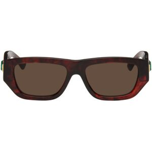 Bottega Veneta Tortoiseshell Bolt Sunglasses  - HAVANA-HAVANA-BROWN - Size: UNI - male