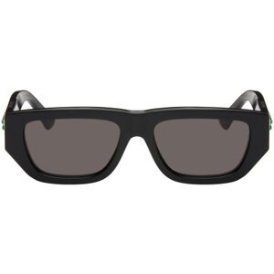 Bottega Veneta Black Bolt Sunglasses  - BLACK-BLACK-GREY - Size: UNI - male