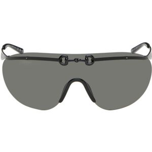 Gucci Black Horsebit Sunglasses  - 001 Black - Size: UNI - female